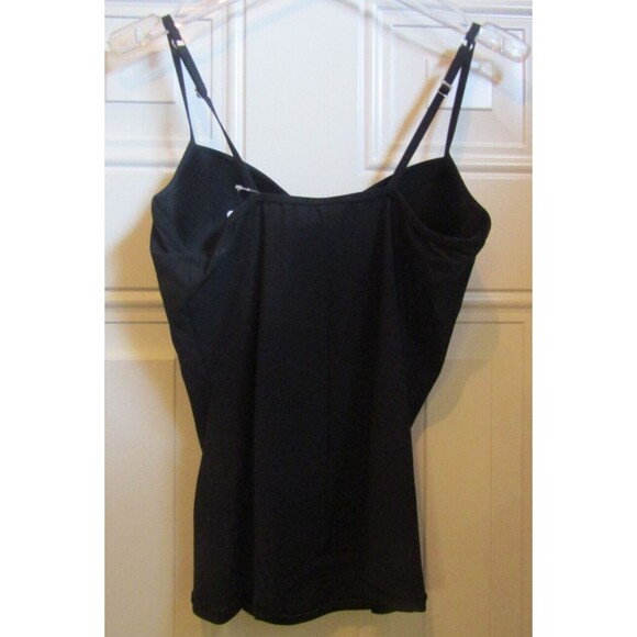 Hanro Allure Black Built In Bra Camisole Adjustable Straps Retail $135 NWT 36A - Picture 4 of 7